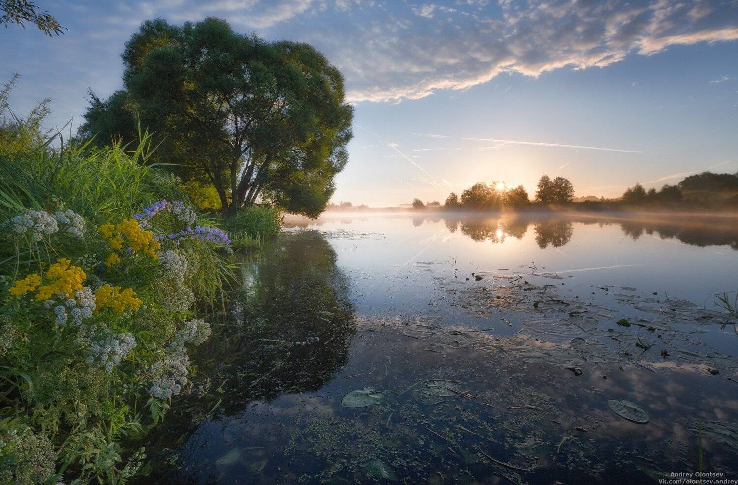 дубна, наукоград, подмосковье, россия, пейзаж, пейзажи, вода, солнце, отражение, рассвет, красота, природа, весна, погода, canon dubna, naukograd, moscow, russia, landscape, water, sun, reflection, dawn, beauty, nature, spring, weather, Андрей Олонцев