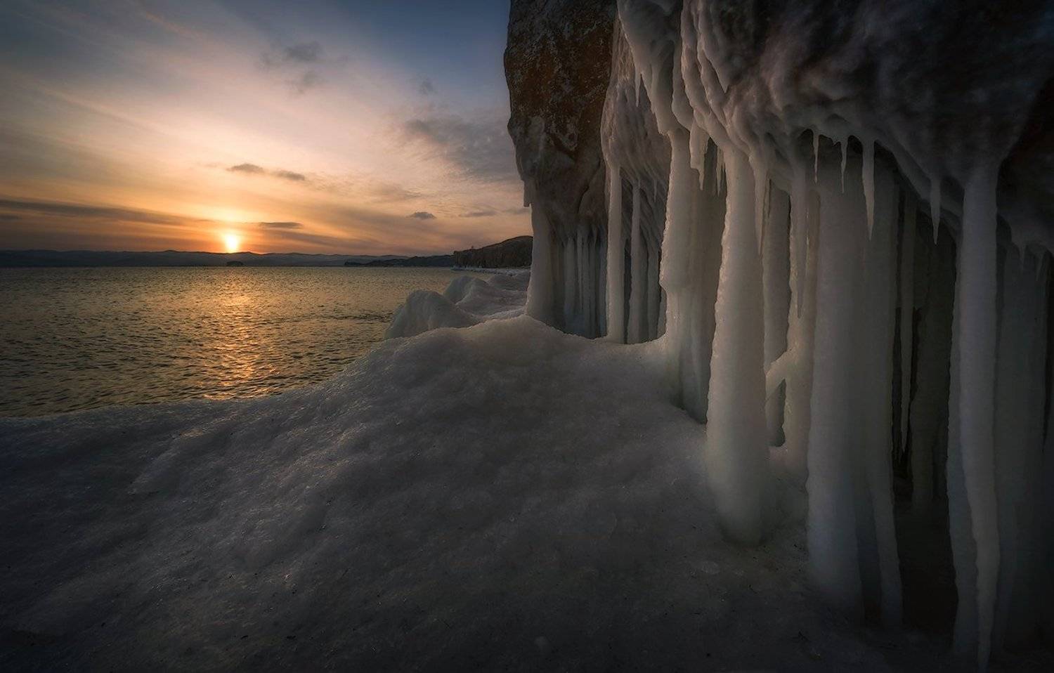 байкал, декабрь, лёд..., Константин Пинигин