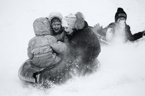 В первый день весны.