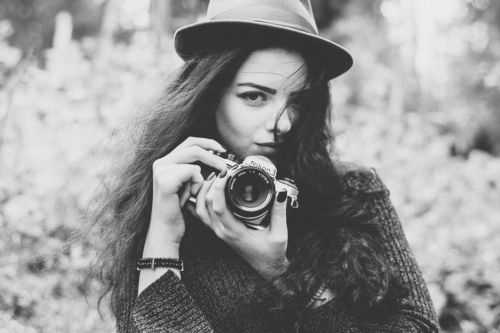 Юная фотомодель