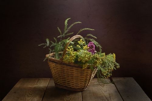 С пижмой