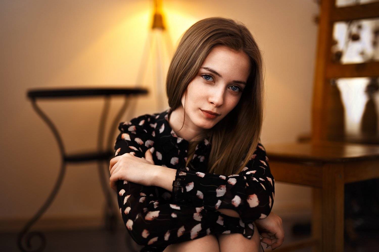 portrait, girl, people, color, eyes, light, девушка, studio, студия, портрет, head, свет, человек, эмоции, цвет, фотосессия, Иван Лосев