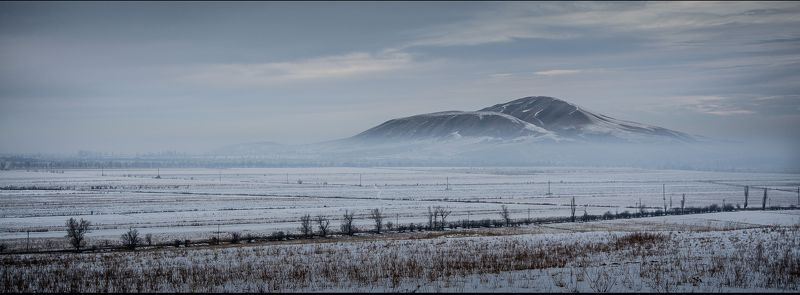 горы, зима, туман, природа, пейзаж Зима в горах 2 фото превью