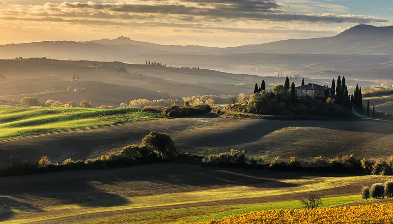 Бельведере на рассвете фото превью