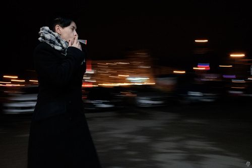 Камера движется