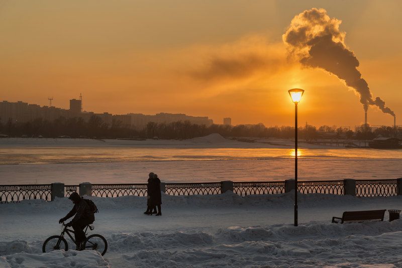 Вечерний Новосибирск фото превью
