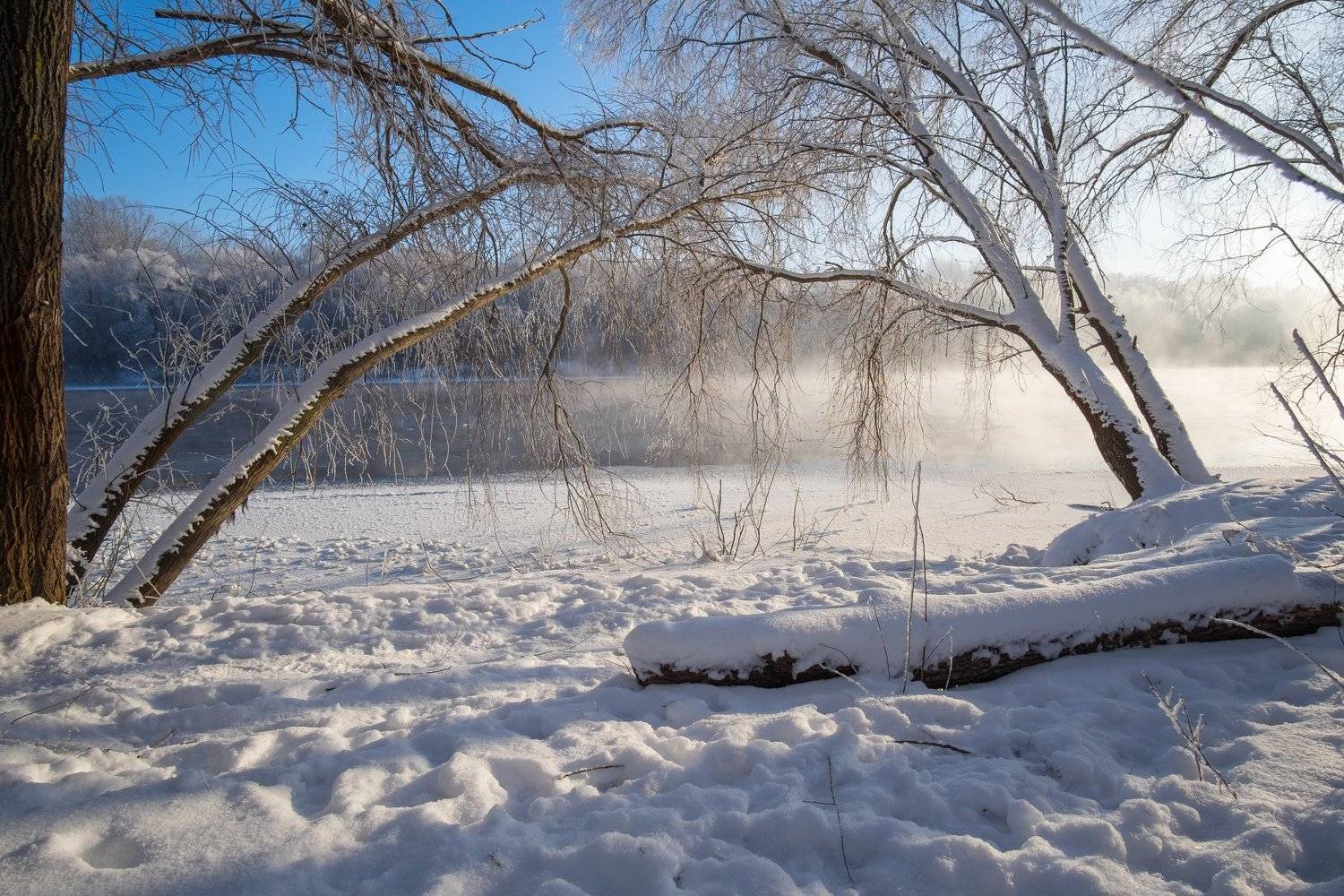 мороз,река,пейзаж,природа,зима,winter,landscape,nature,rivers, Alex Arendar