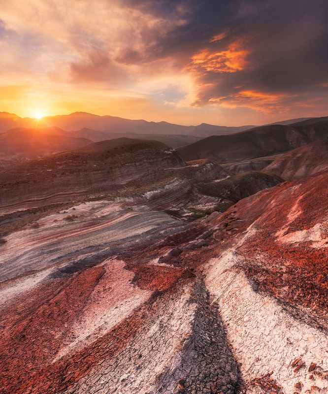 Цветные горы Хызы, Азербайджан фото превью