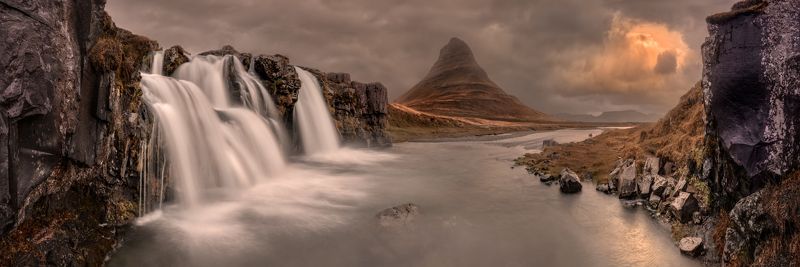 iceland, исландия Kirkjufellfoss фото превью