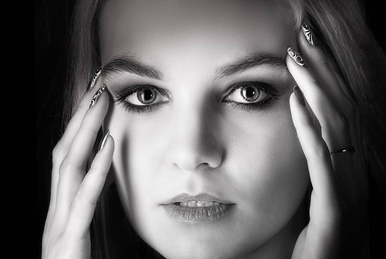 портрет ч/б взгляд, Александр Демин