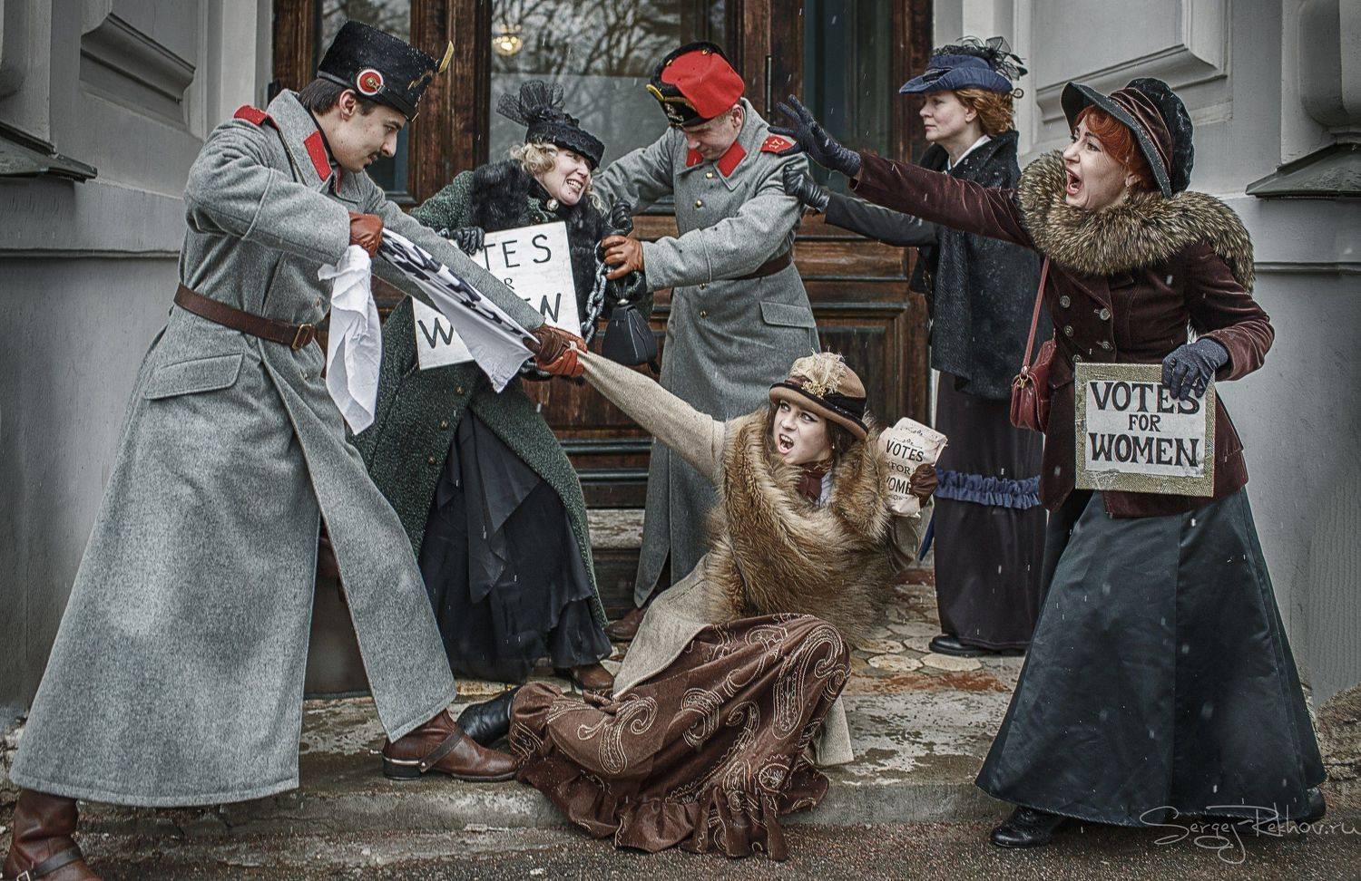 демонстрация, суфражистки, женщины, права, борьба, rekhov, Сергей Рехов