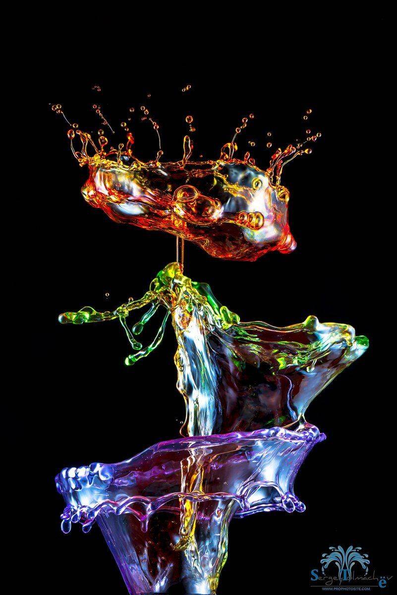 капли, жидкость, макро, арт, всплеск, сергейтолмачев, liquidart, art, liquid, Сергей Толмачев