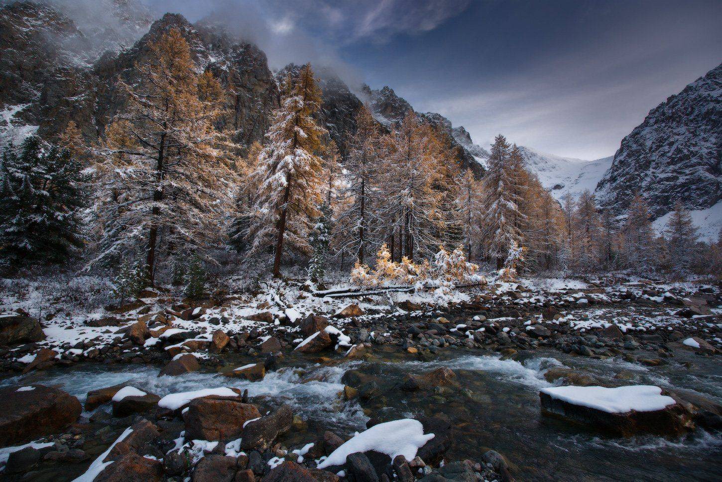 алтай, горы, осень, Владимир Ляпин