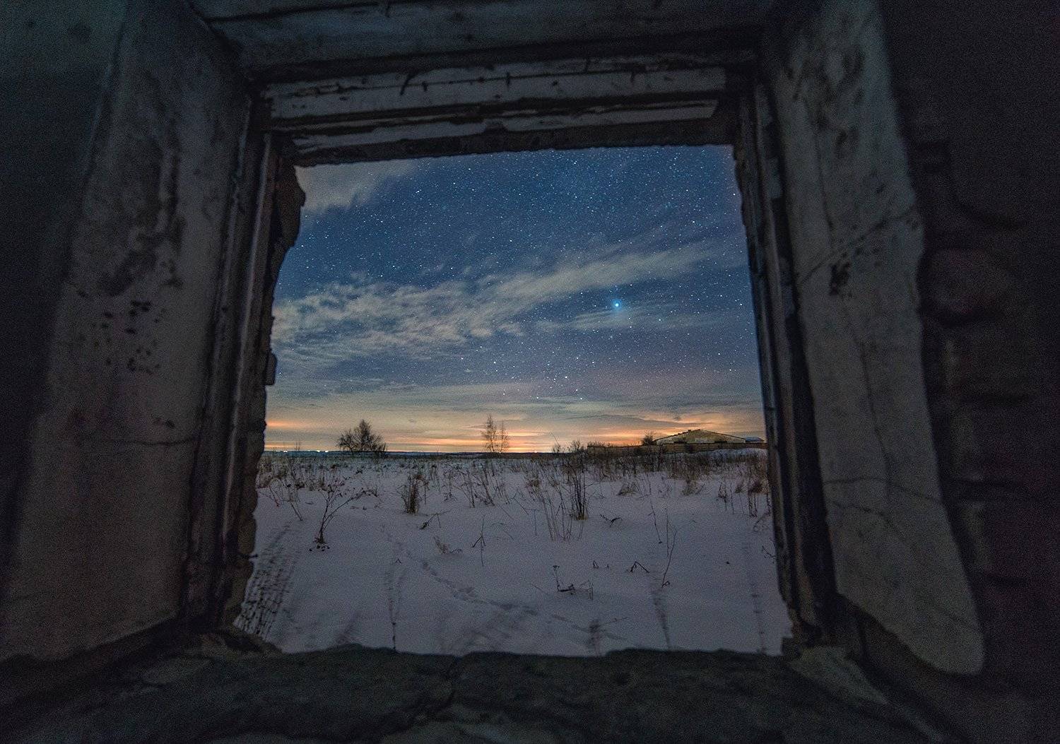 ночь, звезды, небо, Артемий Тузов