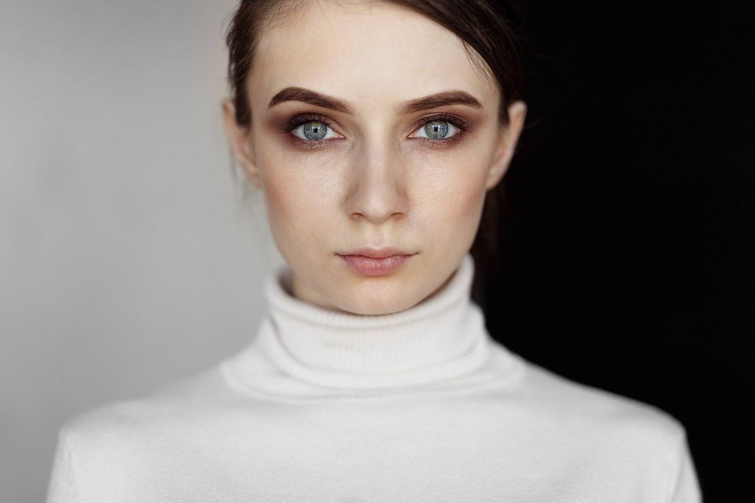 portrait, girl, people, color, eyes, light, девушка, studio, студия, портрет, head, свет, человек, эмоции, цвет, фотосессия, Иван Лосев