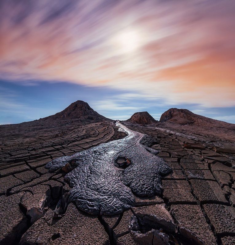Грязевые вулканы Гобустана, Азербайджан фото превью