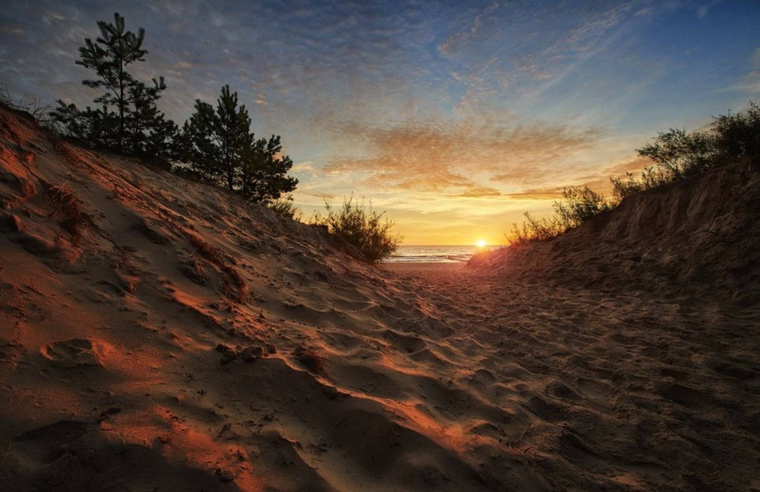 sea, summeritme, landcape, Rafal