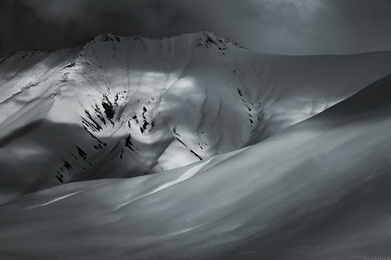 горы, зима, снег, грузия, гудаури, зима, снег, грузия, гудаури Georgian mountains фото превью