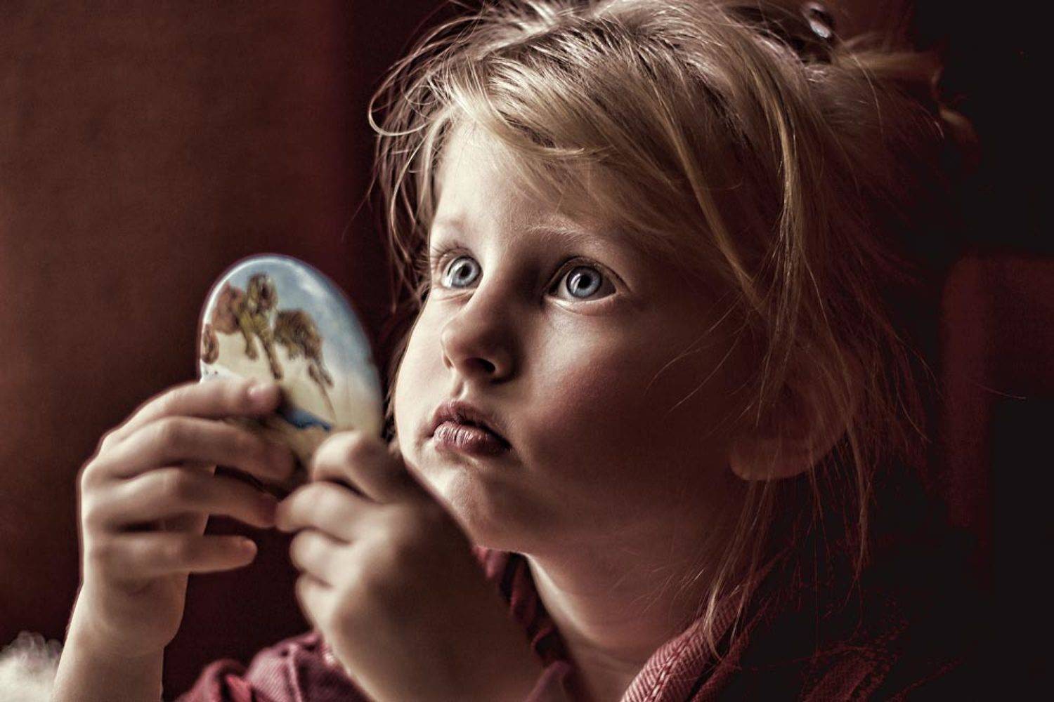 детский портрет дневной свет, Мария