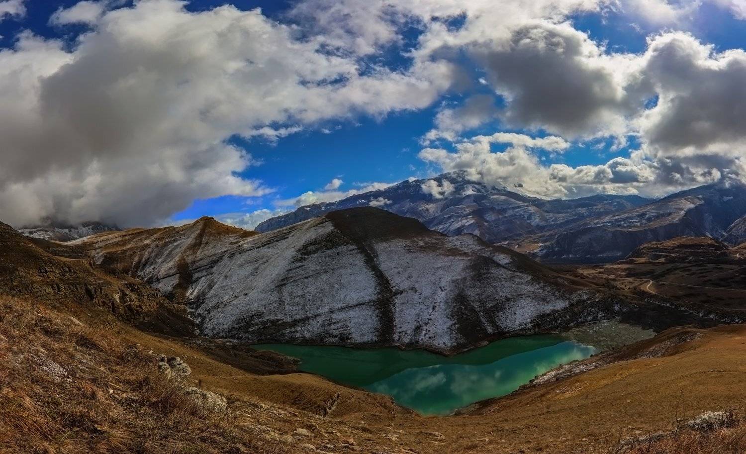 горы, озеро, Эстелла