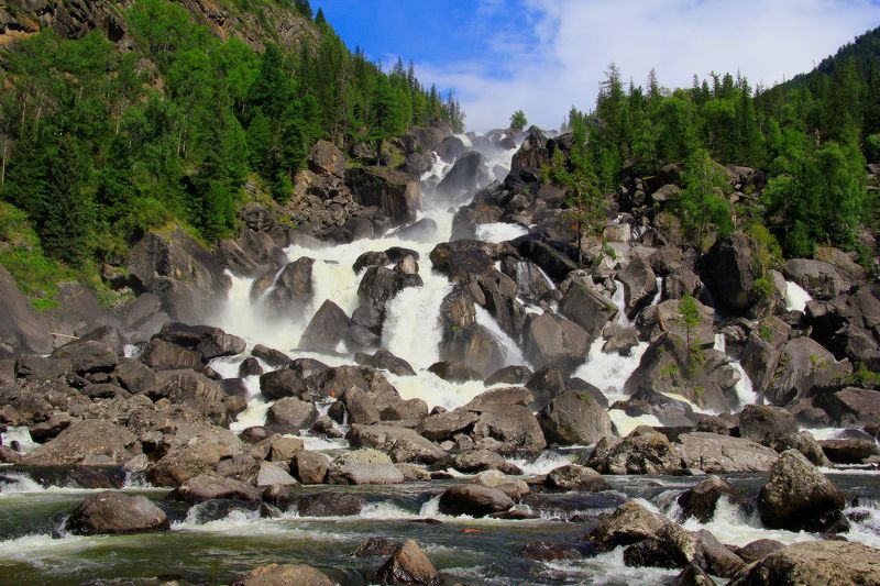 Водопад Учар фото превью