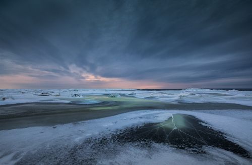 Финский залив. Весна.