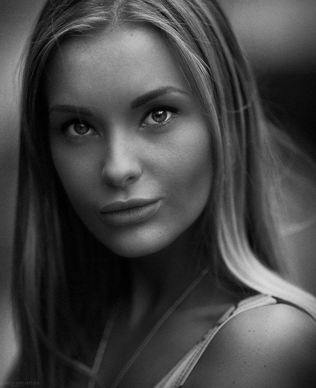 karen abramyan, portrait, black & white,girl Stay фото превью