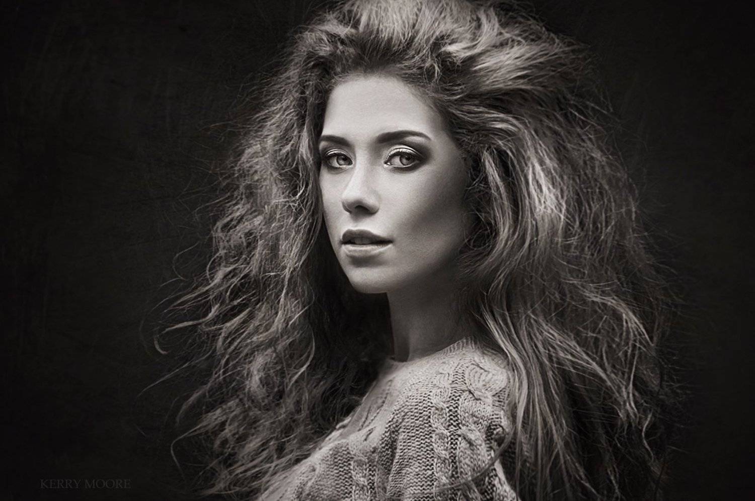 portarit, girl, style, портрет, blackandwhite, Kerry Moore