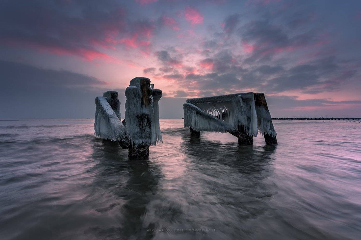 baltic sea, poland, winter, балтійское море, польша, Michal Olech