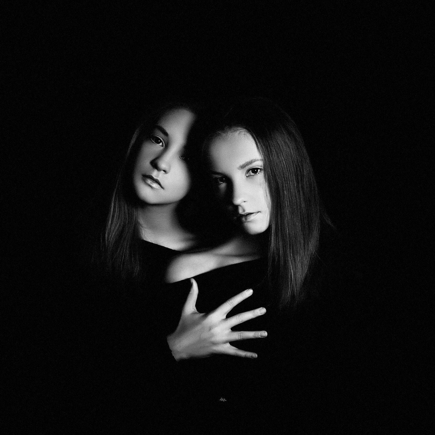 twins, studio, portrait, Руслан Болгов (Axe)