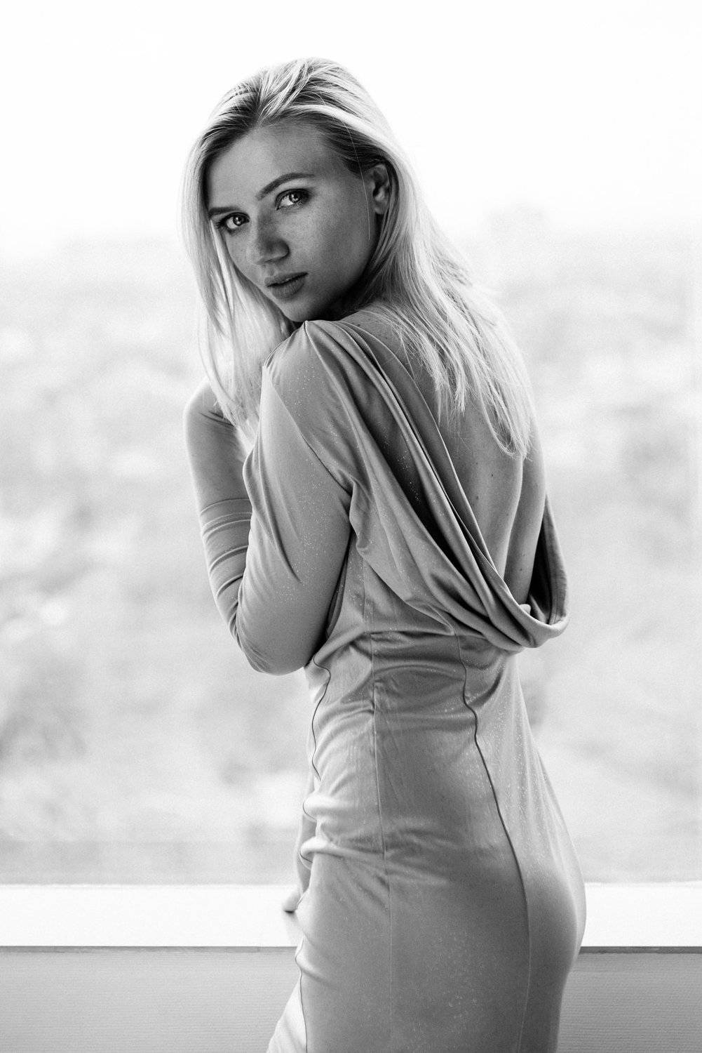 девушка, портрет, арт, зима, одесса, art, portrait, fotorad, ч/б, взгляд, Гозун Радослав