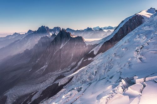 Trekking to Mont Blanc