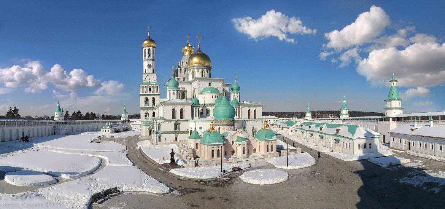 новоиерусалимский монастырь, зима, храм, Виктор Климкин