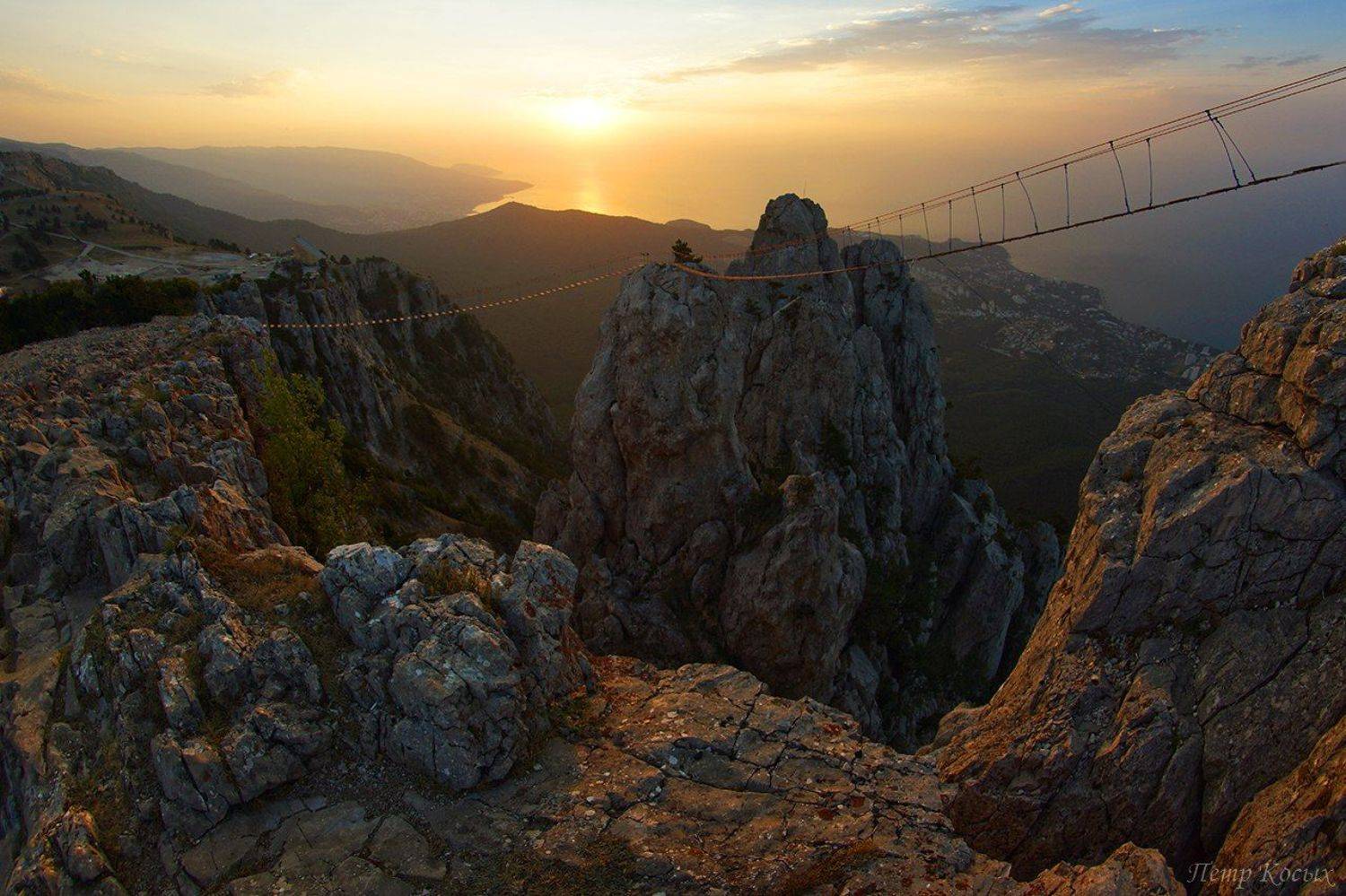 айпетри, крым, рассвет, Петр Косых