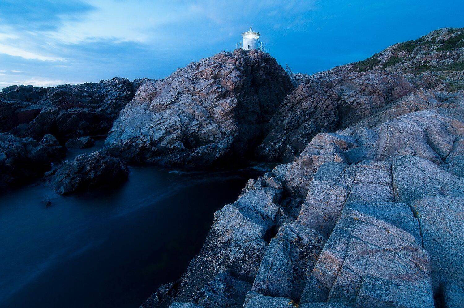 kullaberg, sweden, bluehour, scandinavia, lighthouse, Csomai D&aacute;vid