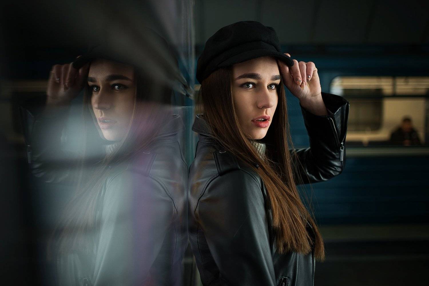 девушка, портрет, girl, portrait, Некрасов Сергей