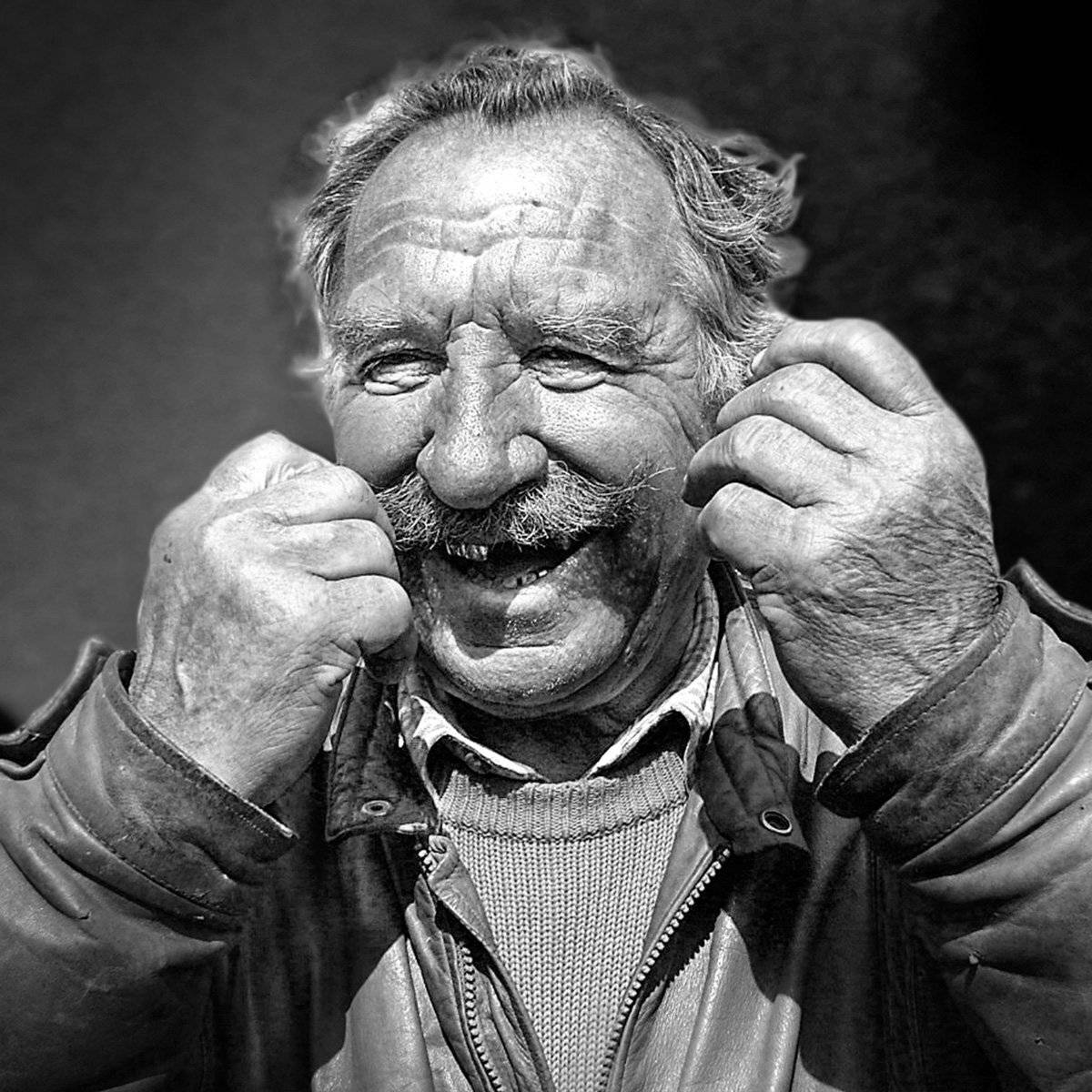 человек, портрет, счастье, Rimantas Petrikas