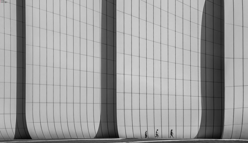 baku azerbaijan street Human and Geometry фото превью
