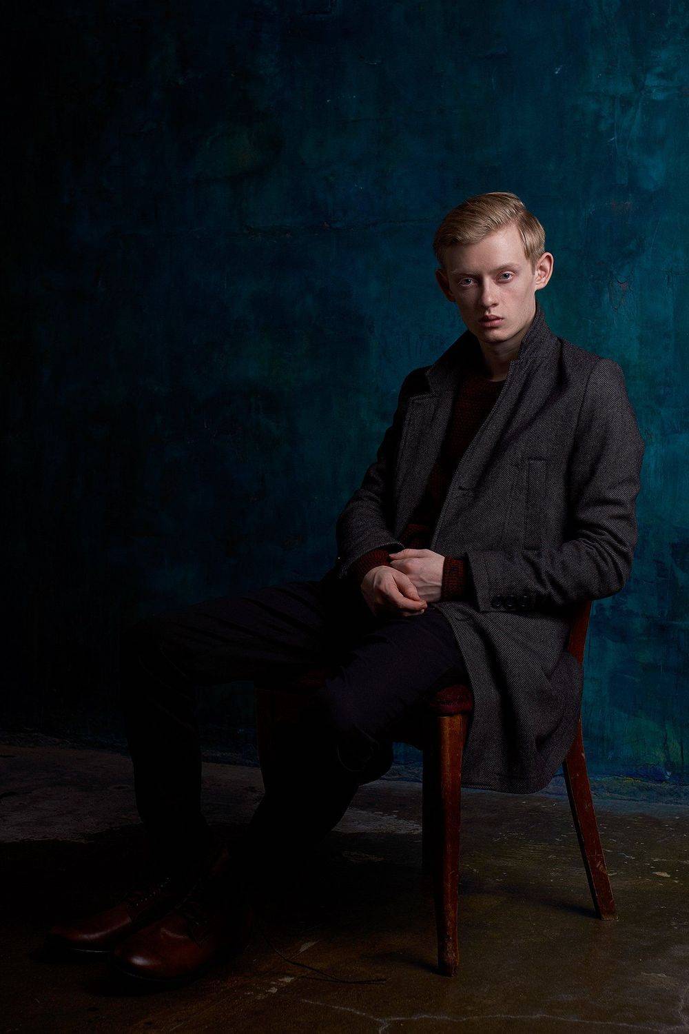 портрет, portrait, man, low key, black, Наташа Высоцкая