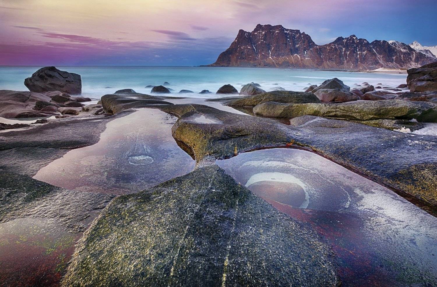 пейзаж, пляж, море, лофотены, норвегия, природа, Чурсина Виктория