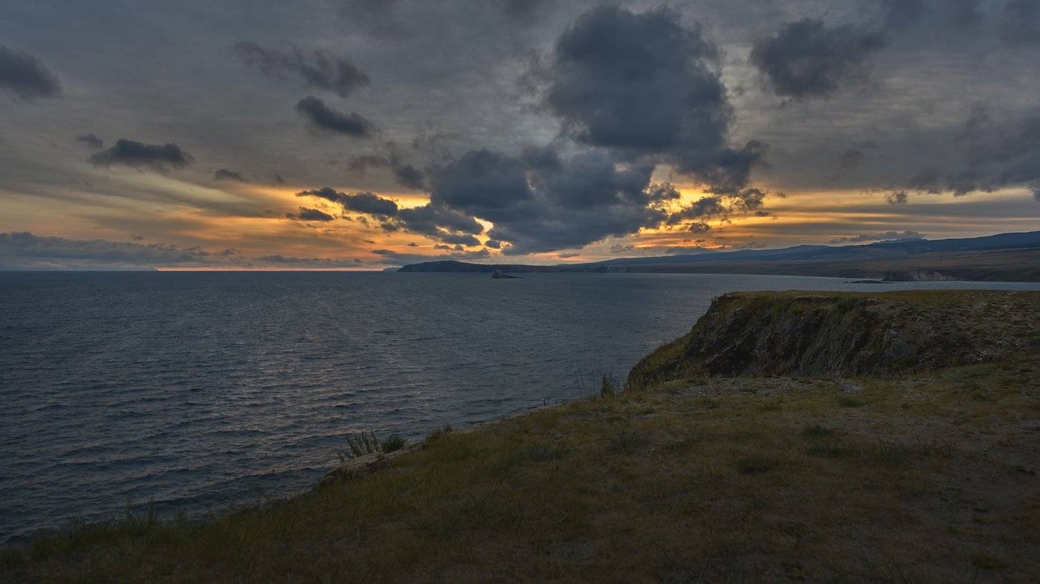 байкал ,ольхон, хмурое утро,baikal, olkhon, gloomy morning,, Сергей