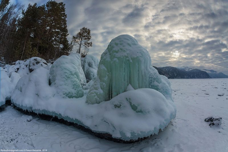 алтай, телецкое озеро, сибирь, алтайский заповедник Мыс Чичелган фото превью