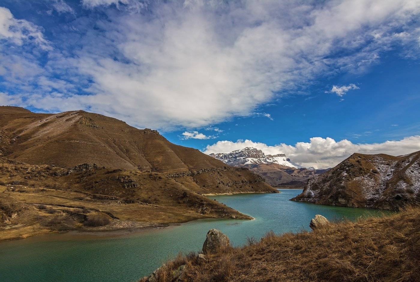 горы, озеро, Эстелла