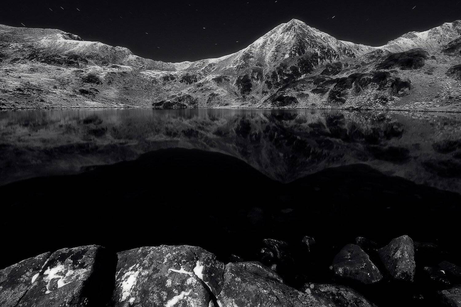 retezat, romania, landscape, blackandwhite,, Csomai David