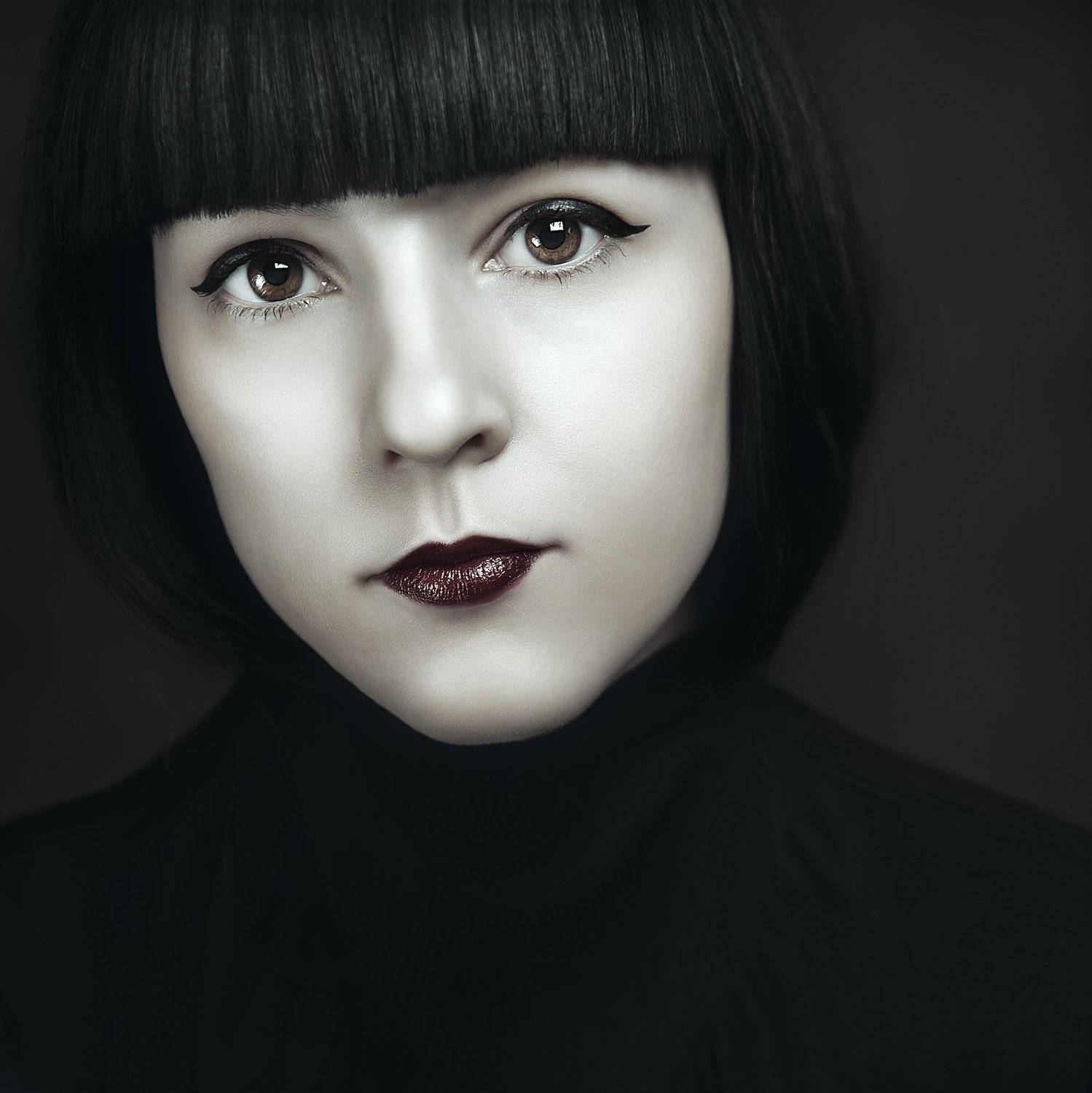 крупный портрет, лицо, портрет, фешн, студия фото, Маховицкая Кристина
