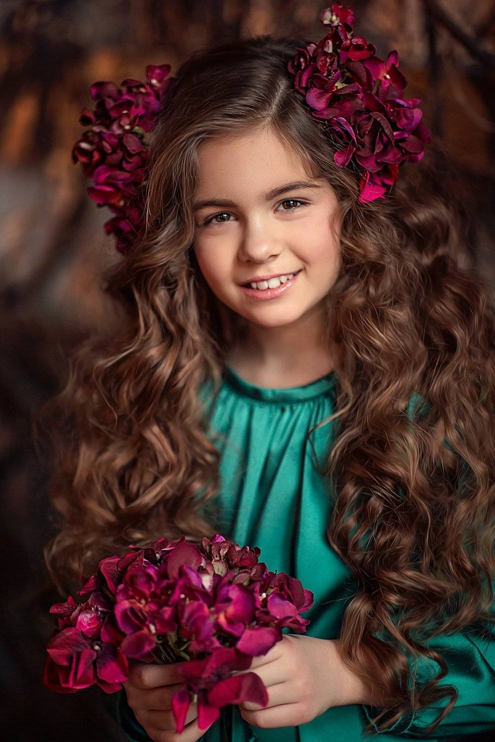 девочка, портрет, Полковникова Катерина