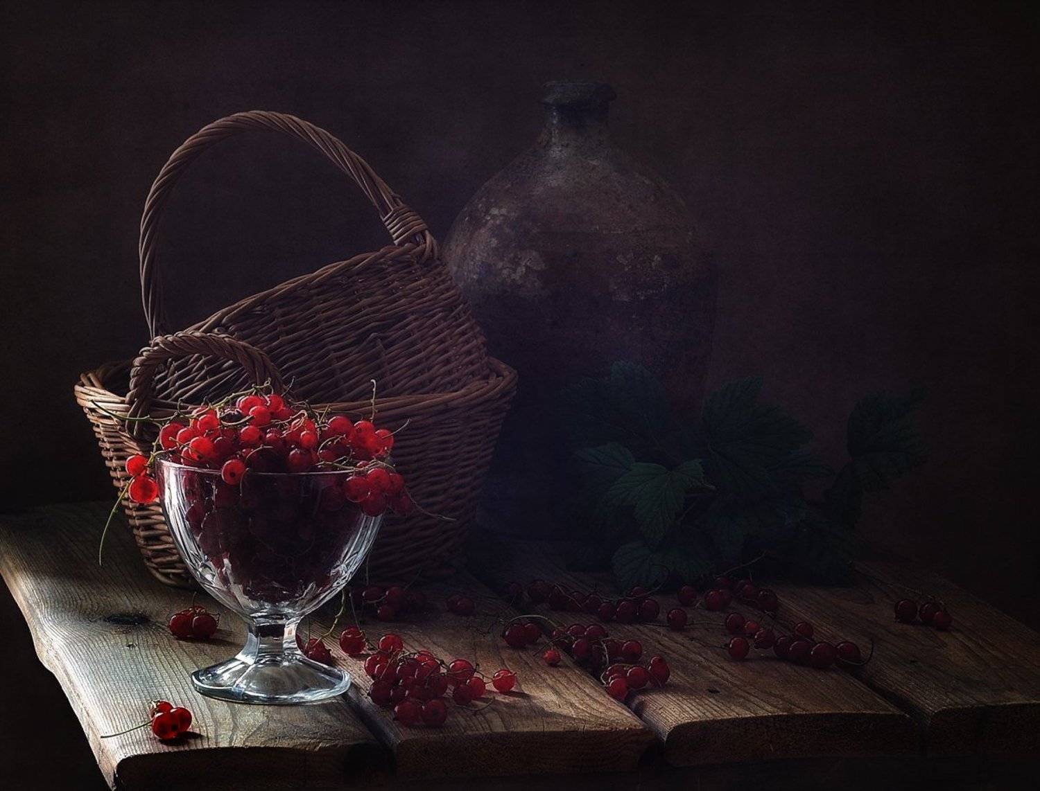 натюрморт,смородина,порички, Наталия К