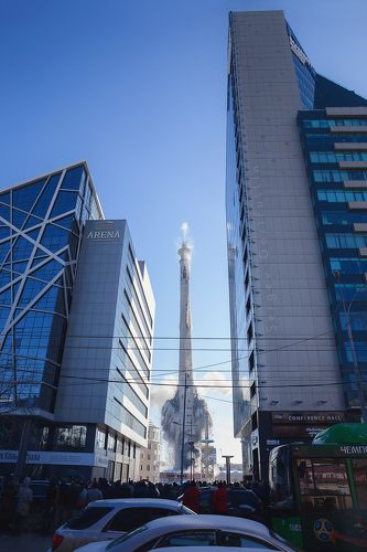 Взрыв Башни в Екатернибурге