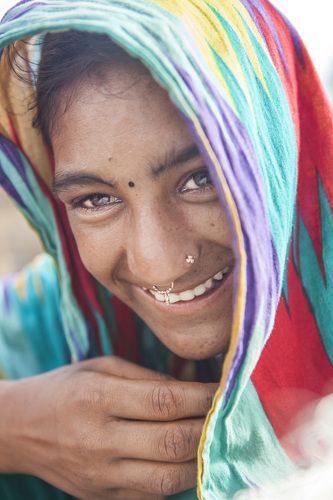 Lively smile