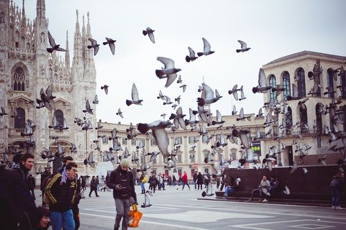 Италия зимой